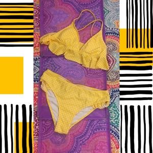 Yellow 2pc binkini